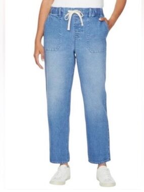 Women's Buffalo David Bitton drawstring Jeans SZ XL